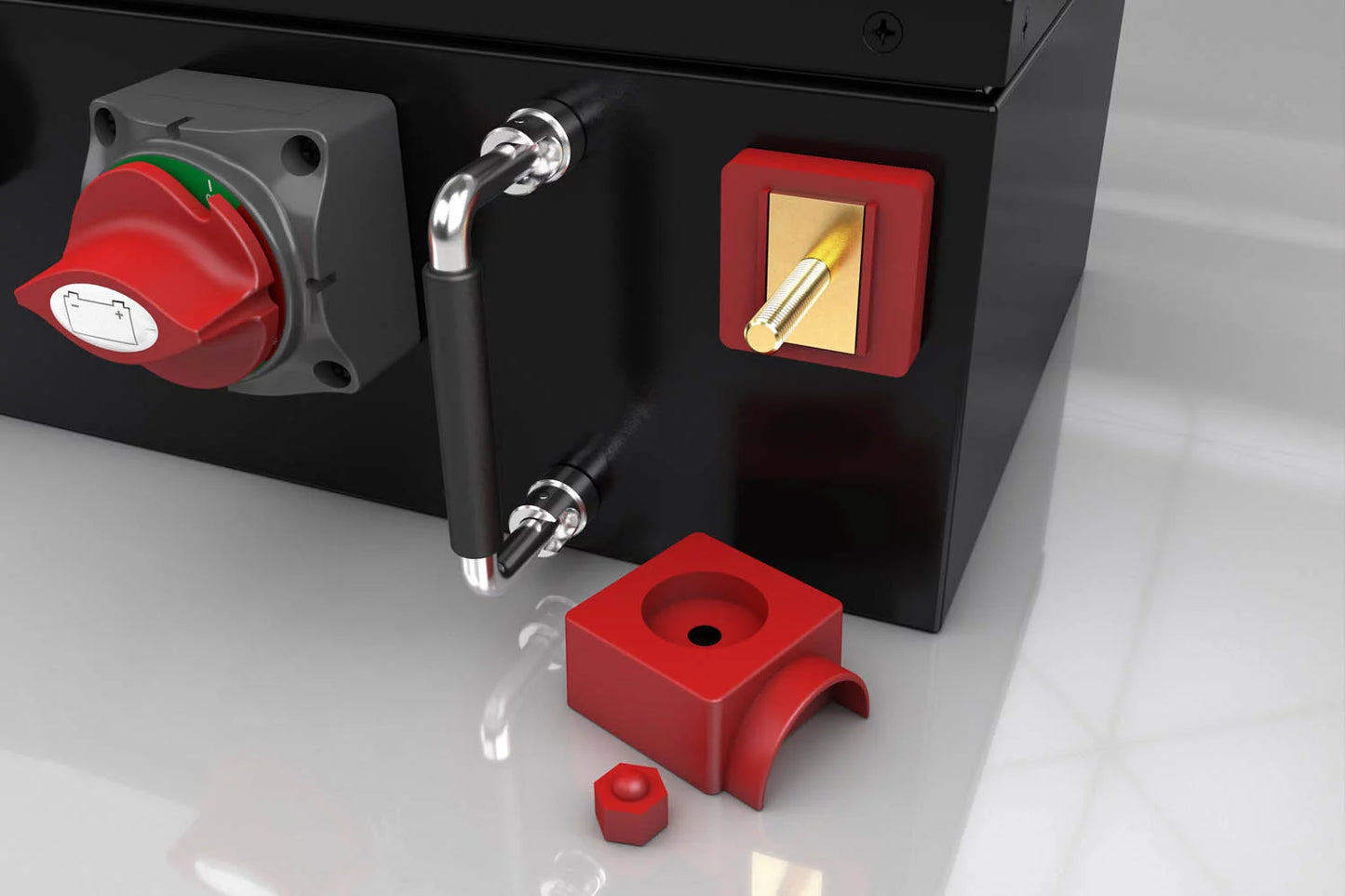 Forster 12,8V Lithium 150Ah LiFePO4 Premium Batterie | 200A-BMS-2.0 | Ducato Ford PSA | 1920Wh