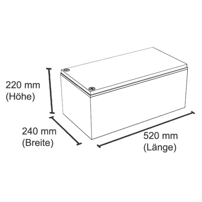 Bulltron Polar LiFePO4 25.6V Akku 230Ah mit Smart Doppel-BMS, Bluetooth App und Heizung