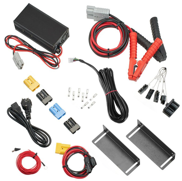 ECTIVE AccuBox 200s tragbare Stromversorgung - Modell 2023 - mit 200Ah Lithium Batterie, integriertem Wechselrichter und MPPT