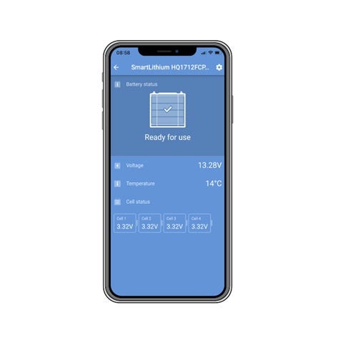 Victron Energy LiFePO4 Batterie 12,8V/200Ah Smart