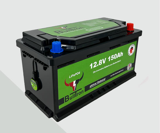 BullTron LiFePO4  Basic 150 AH 12.8V Akku mit Smart BMS, Bluetooth App