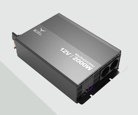 Bulltron 2000W Wechselrichter 12V/230V Standard - W2000-12