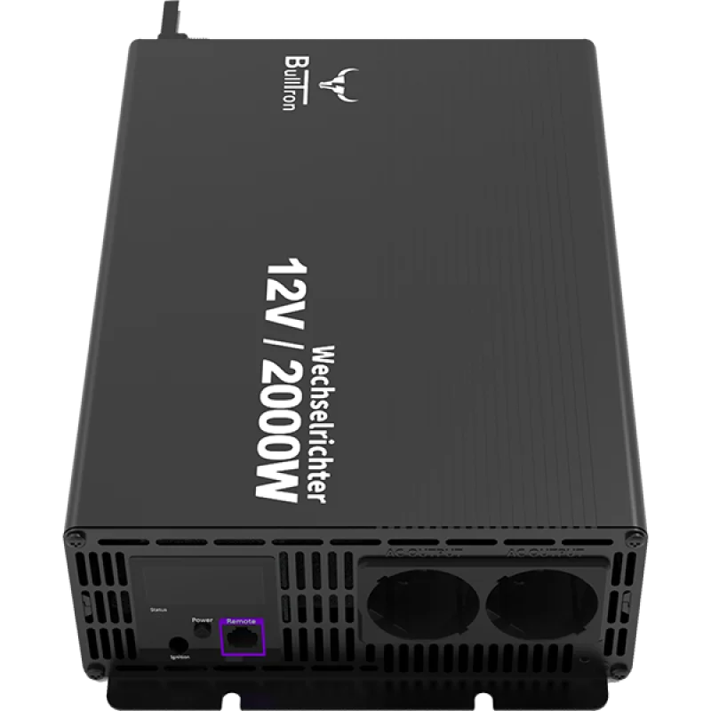 Bulltron 2000W Wechselrichter 12V/230V Standard - W2000-12