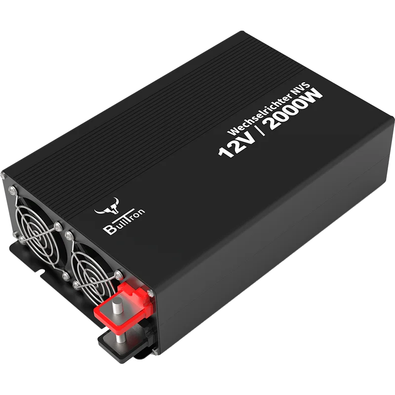 Bulltron 2000W Wechselrichter mit Netzvorrangschaltung 12V/230V