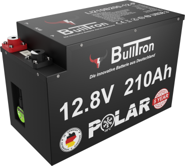 BULLTRON LIFEPO4 POLAR 210AH 12V AKKU MIT BMS BLUETOOTH und Heizung