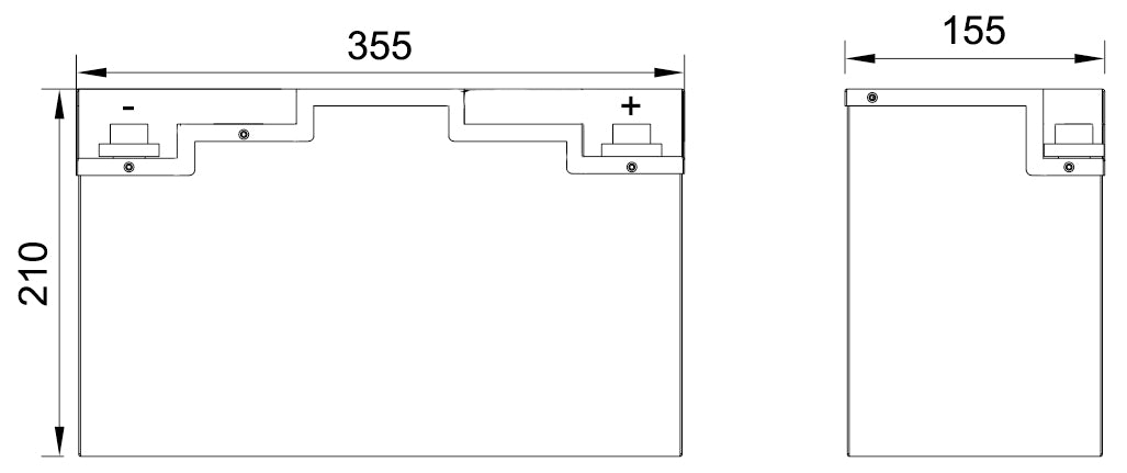 BULLTRON LIFEPO4 POLAR 230AH 12V AKKU MIT BMS BLUETOOTH und Heizung