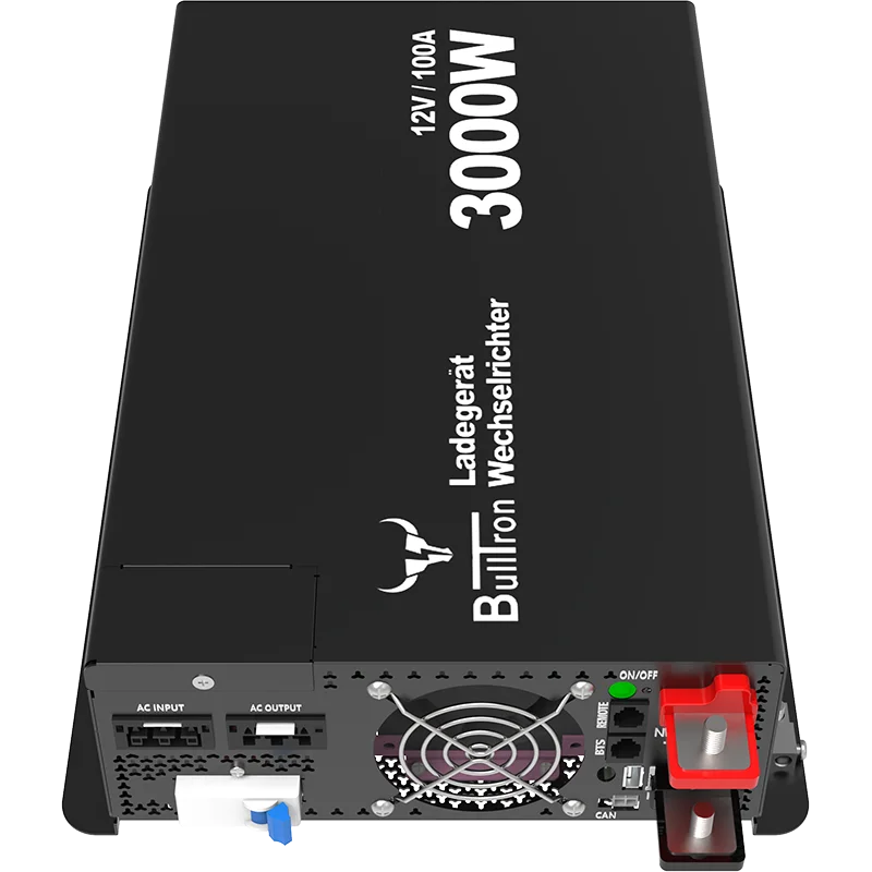 Bulltron 3000W/100A Kombi-Wechselrichter 12V/230V