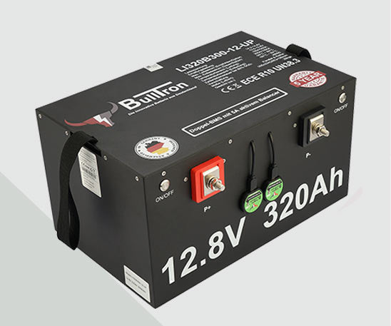 BULLTRON LIFEPO4 POLAR 320AH 12V AKKU MIT Smart Doppel BMS BLUETOOTH und Heizung