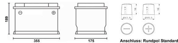 BullTron LiFePO4  Basic 150 AH 12.8V Akku mit Smart BMS, Bluetooth App