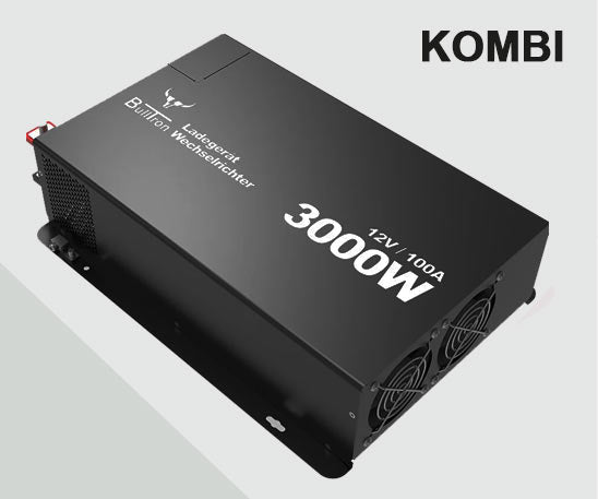 Bulltron 3000W/100A Kombi-Wechselrichter 12V/230V