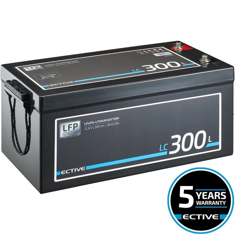 ECTIVE LC 300 LT LFP 12V LiFePO4 Lithium 300 Ah