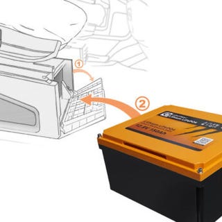 LIONTRON LITHIUM A-30 SMART BMS 12,8V WOHNMOBIL UNTERSITZ BATTERIE 150AH