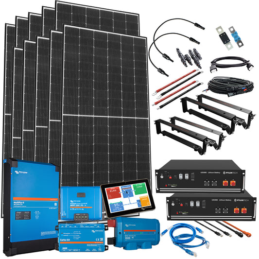 Offgridtec HomePremium M USV Solaranlage 4150Wp 7kWh LiFePo4 Speicher 1-phasig