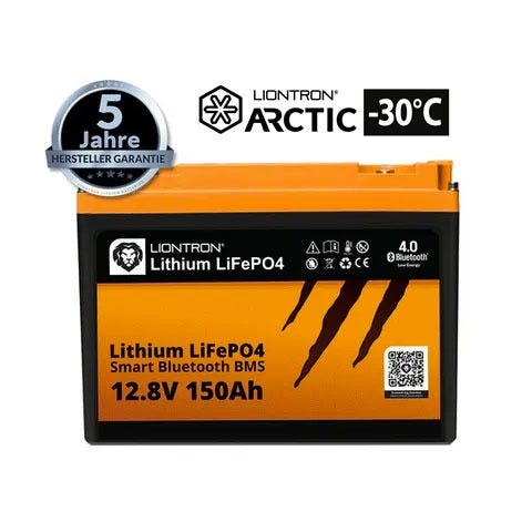 LIONTRON LIFEPO4 12,8V 150AH LX ARCTIC BMS MIT BLUETOOTH
