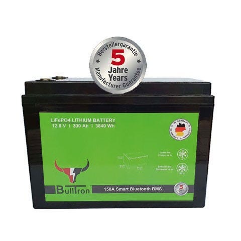 BULLTRON LIFEPO4 POLAR 300AH 12V AKKU MIT BMS BLUETOOTH und Heizung