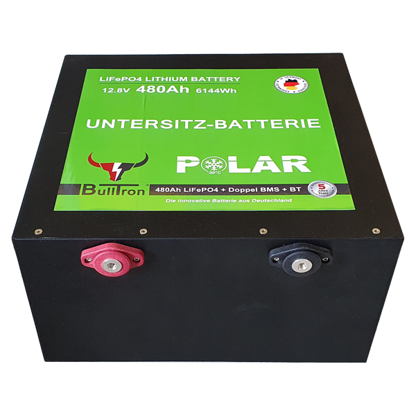 BULLTRON LIFEPO4 POLAR 480AH 12V AKKU MIT Smart Doppel-BMS BLUETOOTH und Heizung
