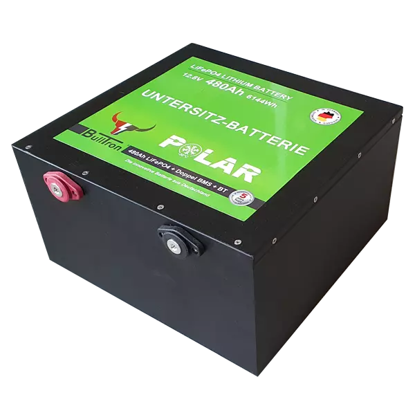 BULLTRON LIFEPO4 POLAR 480AH 12V AKKU MIT Smart Doppel-BMS BLUETOOTH und Heizung