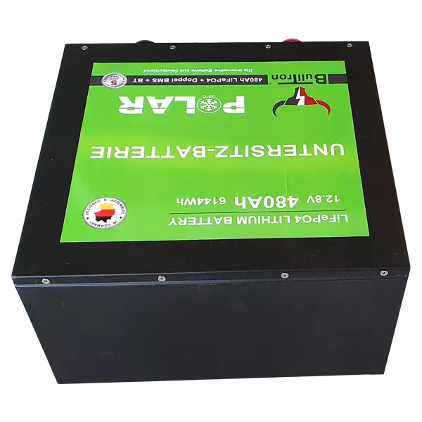 BULLTRON LIFEPO4 POLAR 480AH 12V AKKU MIT Smart Doppel-BMS BLUETOOTH und Heizung