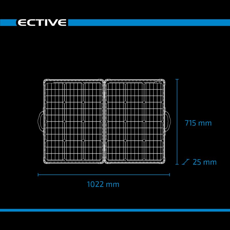 ECTIVE MSP 120 SunBoard faltbares Solarmodul